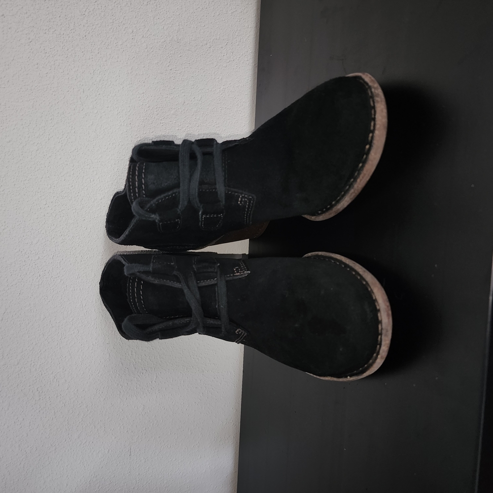 Clarks Artisan Heel Ankle Booties, Black Size9.5 - Picture 5 of 10